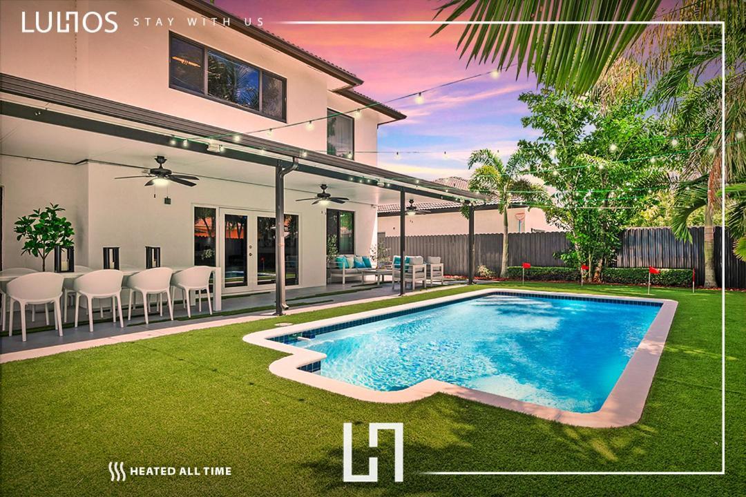 Luxury Beach Oasis - Heated Pool, Game Extravaganza L44 마이애미 외부 사진